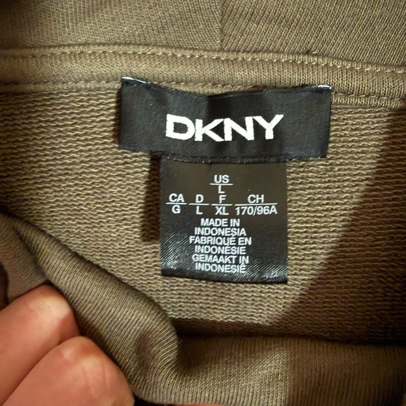 DKNY Olive Long Sleeve Dress - Picture 2 of 3